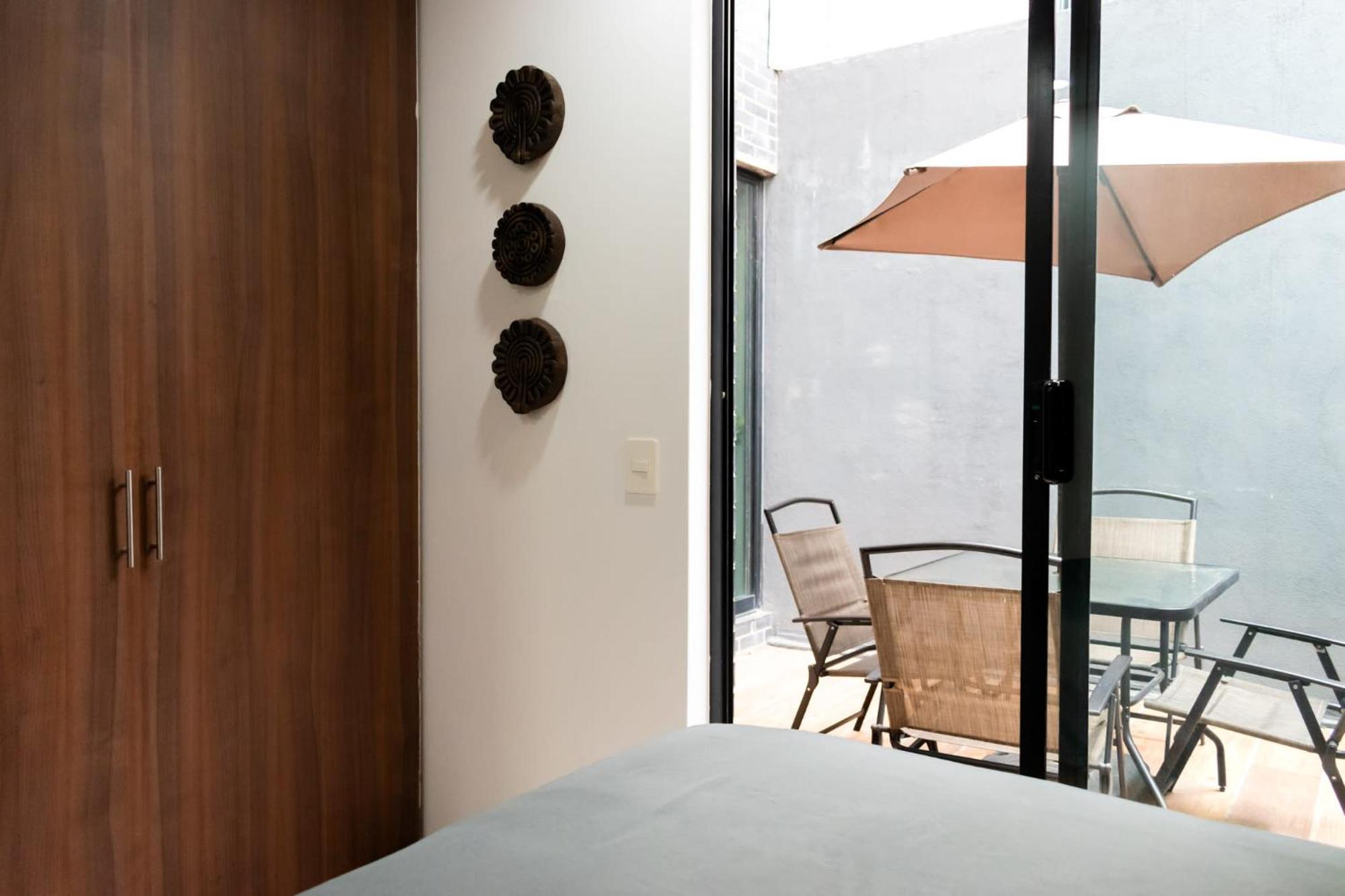 Ferienwohnung Terraza Departamento Cerca De Santa Fe Kingsize Mexiko-Stadt Exterior foto